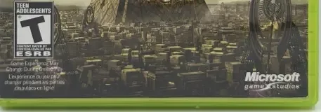 Lost Odyssey, the ESRB box on its front