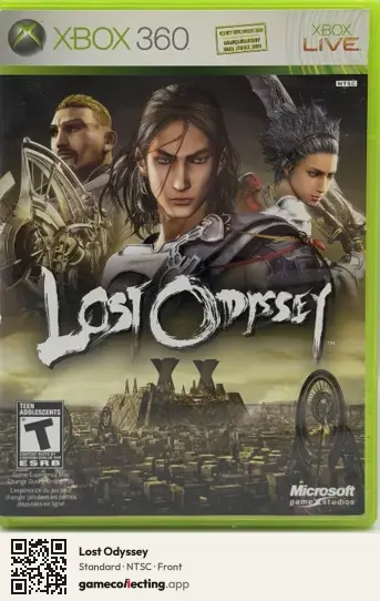 Lost Odyssey Xbox 360, NTSC box front