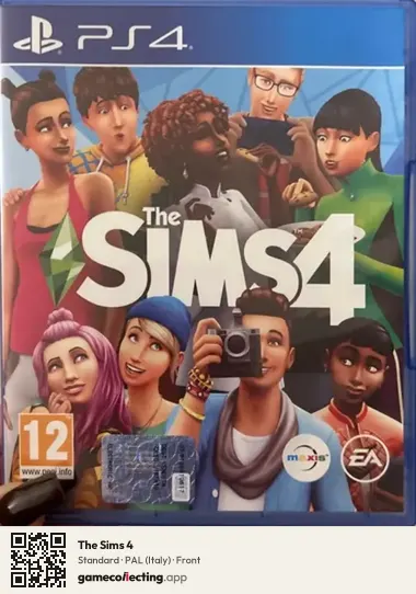 The Sims 4 PlayStation 4, Italy box front