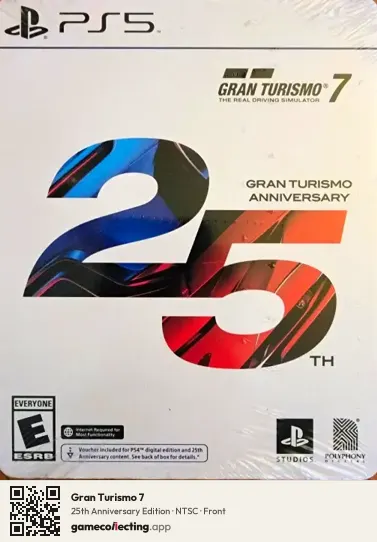 Gran Turismo 7 PlayStation 5, NTSC box front