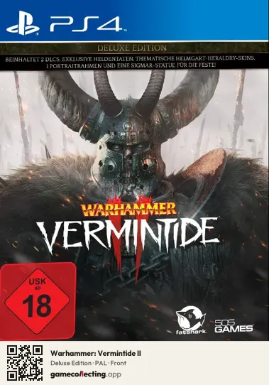 Warhammer: Vermintide II PlayStation 4, PAL box front