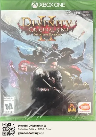 Divinity: Original Sin II Xbox One, NTSC box front