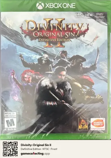 Divinity: Original Sin II Xbox One, NTSC box front