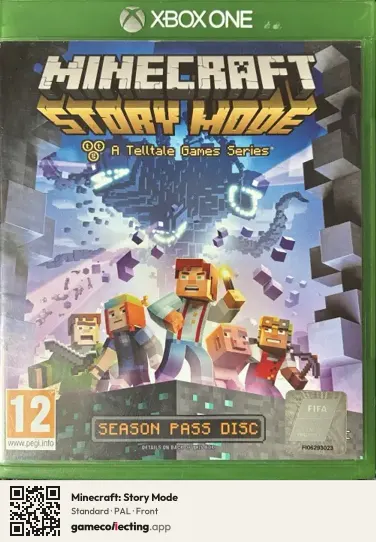 Minecraft: Story Mode Xbox One, PAL box front