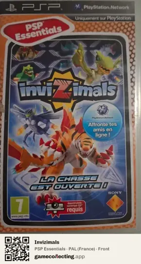 Invizimals PlayStation Portable, France box front