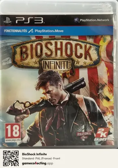 BioShock Infinite PlayStation 3, France box front