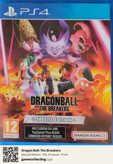 Dragon Ball: The Breakers PlayStation 4, France box front