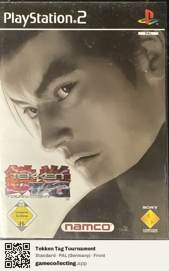 Tekken Tag Tournament PlayStation 2, Germany box front
