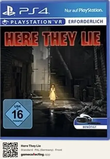 Here They Lie PlayStation 4, Germany box front