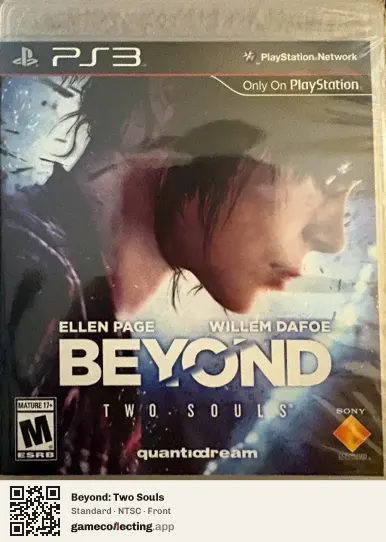 Beyond: Two Souls PlayStation 3, NTSC box front