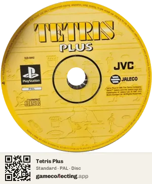 Tetris Plus PlayStation, PAL disc