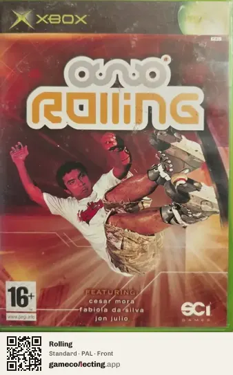 Rolling Xbox, PAL box front
