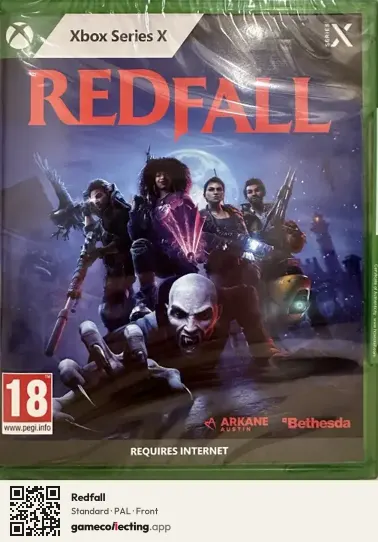 Redfall Xbox Series X, PAL box front