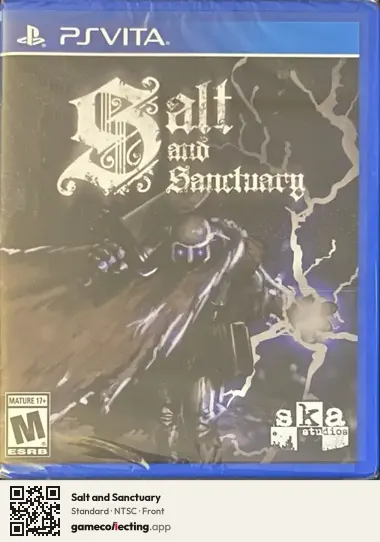 Salt and Sanctuary PlayStation Vita, NTSC box front