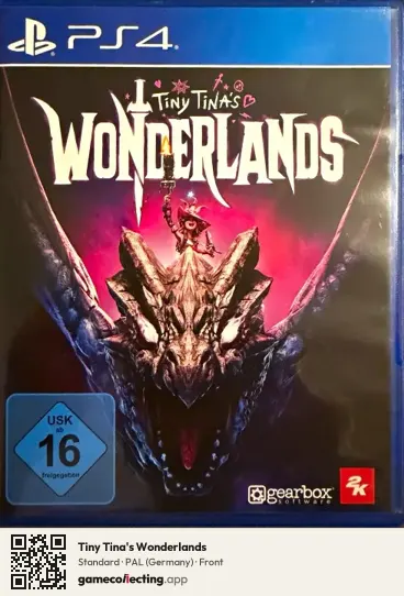 Tiny Tina's Wonderlands PlayStation 4, Germany box front
