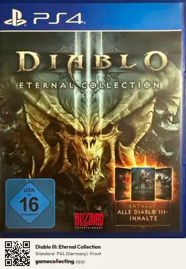 Diablo III: Eternal Collection PlayStation 4, Germany box front