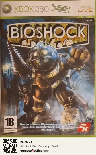 BioShock Xbox 360, Germany box front