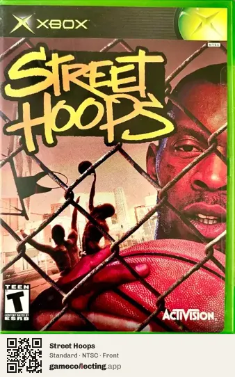 Street Hoops Xbox, NTSC box front