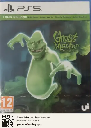Ghost Master: Resurrection PlayStation 5, PAL box front