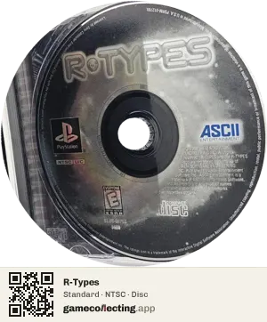 R-Types PlayStation, NTSC disc