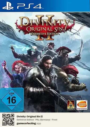Divinity: Original Sin II PlayStation 4, Germany box front