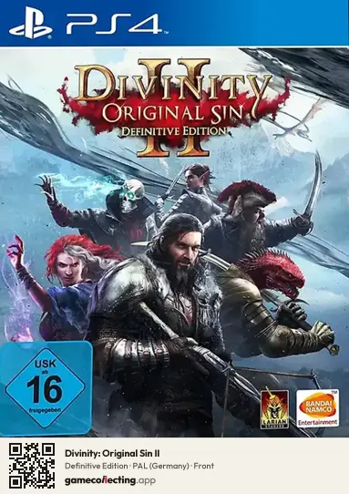 Divinity: Original Sin II PlayStation 4, Germany box front