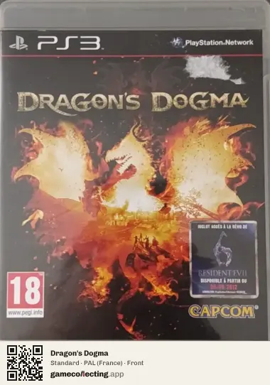 Dragon's Dogma PlayStation 3, France box front