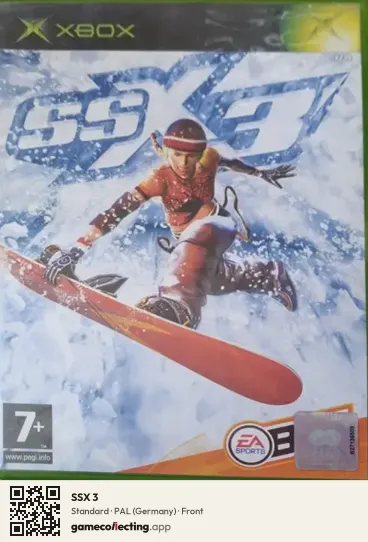 SSX 3 Xbox, Germany box front