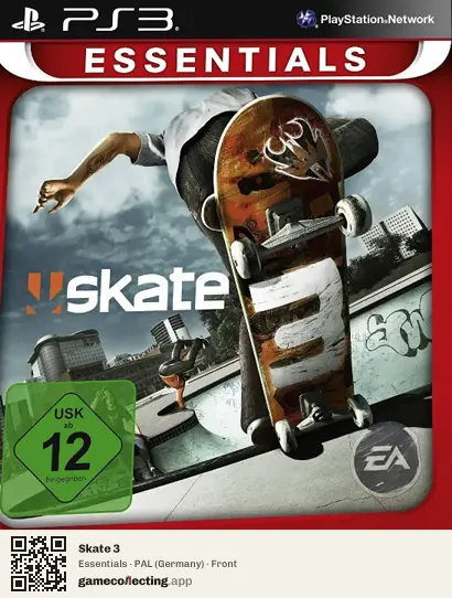 Skate 3 PlayStation 3, Germany box front