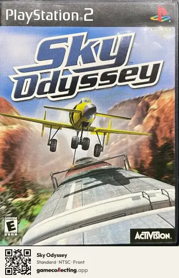 Sky Odyssey PlayStation 2, NTSC box front