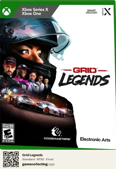 Grid Legends Xbox Series X, NTSC box front