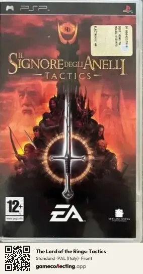 The Lord of the Rings: Tactics PlayStation Portable, Italy box front