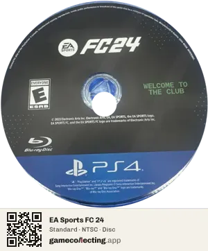 EA Sports FC 24 PlayStation 4, NTSC disc