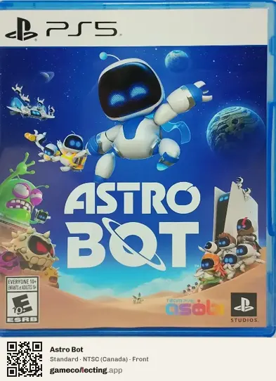 Astro Bot PlayStation 5, Canada box front