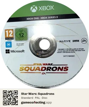 Star Wars: Squadrons Xbox One, PAL disc