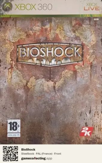 BioShock Xbox 360, France box front