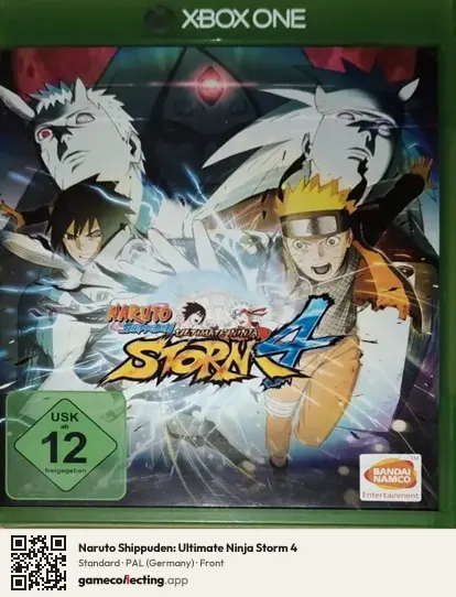 Naruto Shippuden: Ultimate Ninja Storm 4 Xbox One, Germany box front