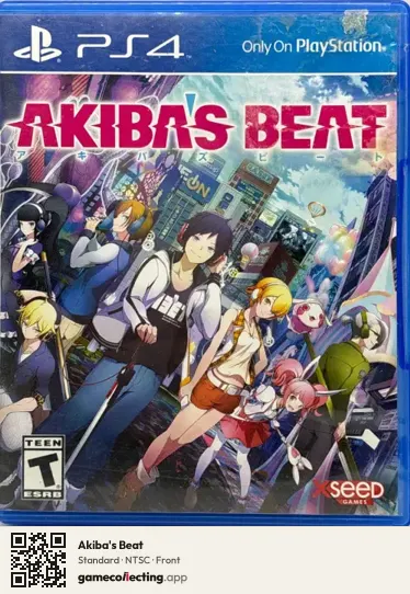 Akiba's Beat PlayStation 4, NTSC box front