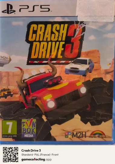 Crash Drive 3 PlayStation 5, France box front