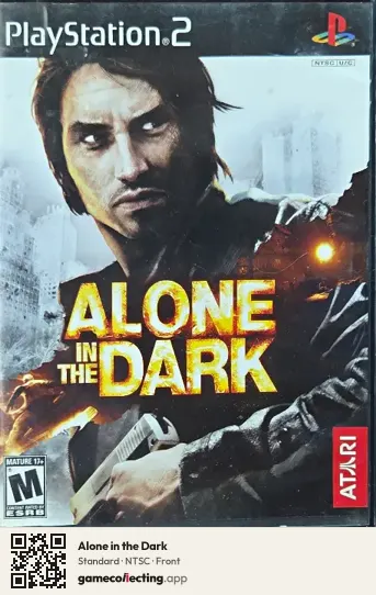 Alone in the Dark PlayStation 2, NTSC box front