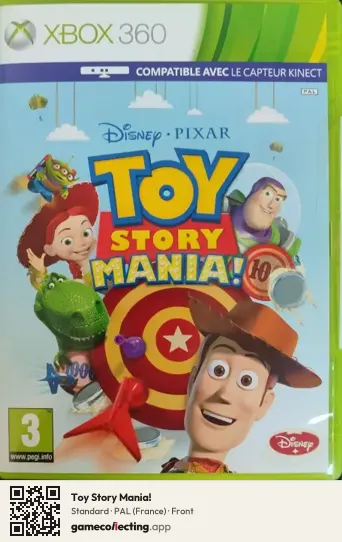 Toy Story Mania! Xbox 360, France box front