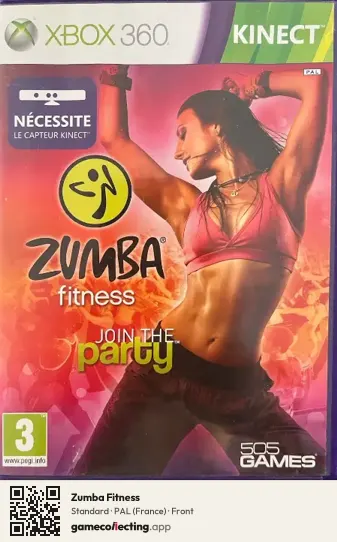 Zumba Fitness Xbox 360, France box front
