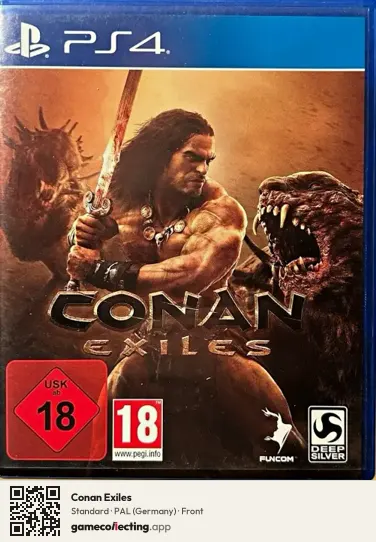 Conan Exiles PlayStation 4, Germany box front