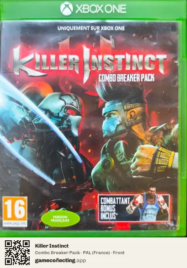 Killer Instinct Xbox One, France box front