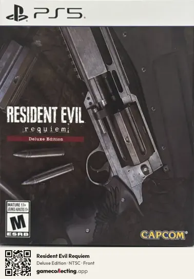 Resident Evil Requiem PlayStation 5, NTSC box front