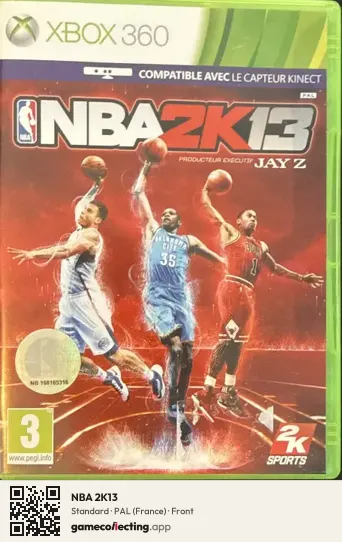 NBA 2K13 Xbox 360, France box front