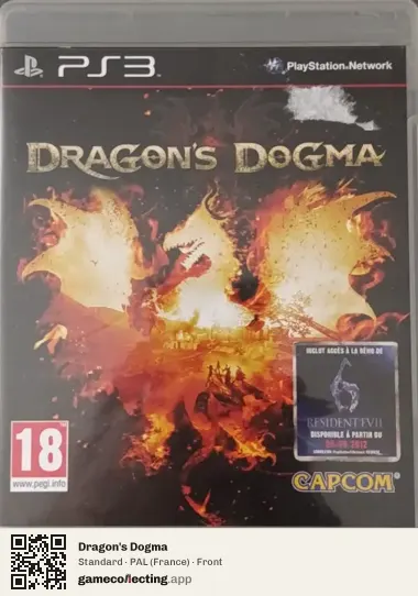 Dragon's Dogma PlayStation 3, France box front