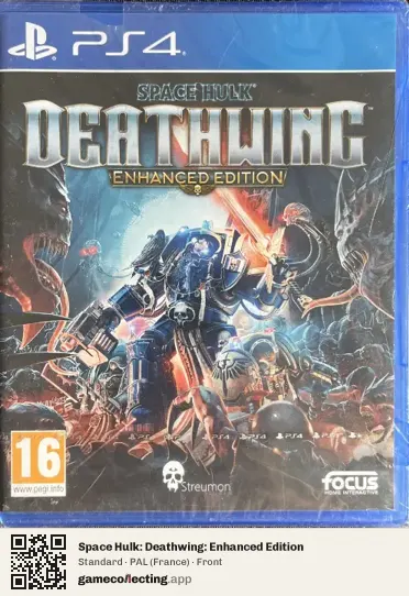 Space Hulk: Deathwing: Enhanced Edition PlayStation 4, France box front