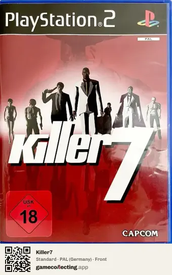 Killer7 PlayStation 2, Germany box front