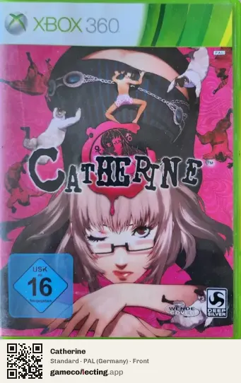 Catherine Xbox 360, Germany box front